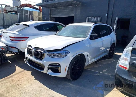 2020 BMW X3 xDrivem40I z USA, uszkodzony, nr VIN 5UXTY9C04L9B01419